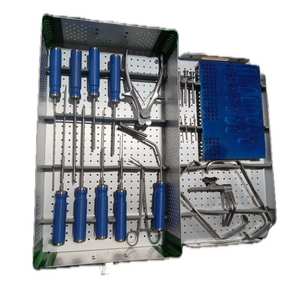 Juego de Instrumentos Dentales Ortopédicos con Estuche para Implantes, Retractor, Kit de Herramientas Médicas Reutilizables, Compatibles con Perros, de Metal Duradero - Product Image 5