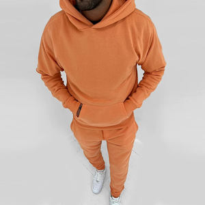 Chándales Casuales con Capucha de Forro Polar Sólido de Algodón Ligero de Alta Calidad para Invierno, Ropa Urbana Juvenil de Felpa, Personalizada, Unisex - Product Image 3