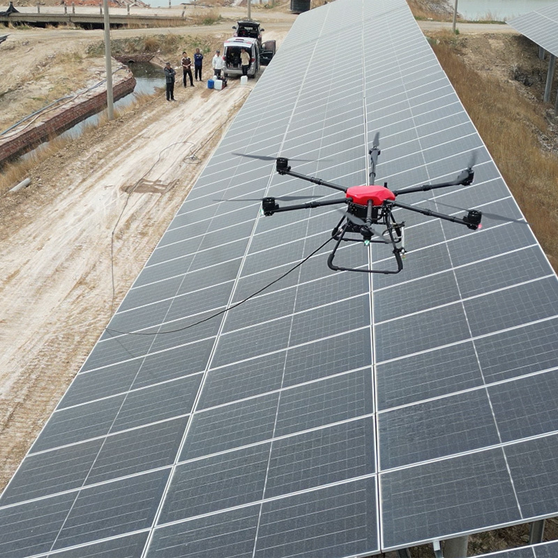 High Performance Cleaning Drone for Roof Washing Equipment Smart Aerial System Efficient Exterior Surface Maintenance Solution