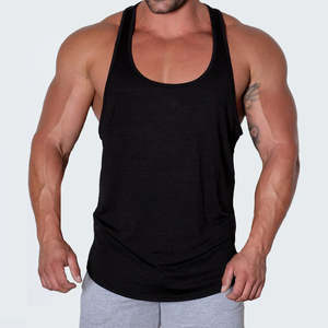 NESTA SPORTS Débardeur de sport personnalisé léger à séchage rapide dos nageur gris pour hommes - Product Image 4