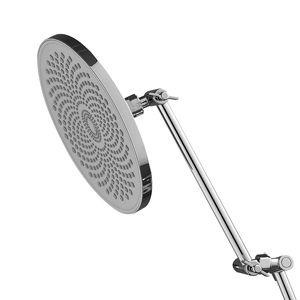 Brazo de Extensión para Cabezal de Ducha de Latón de 11 Pulgadas, Flexible, Ajustable en Ángulo y Altura, Acabado Cromado, Accesorio Universal para Cuarto de Ducha G1/2 - Product Image 6