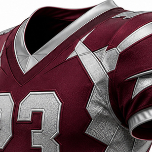 Tenue de football américain personnalisée pour équipes jeunes – Ensemble maillot d'entraînement vierge en twill sublimé pour le football américain – Vente en gros - Product Image 5