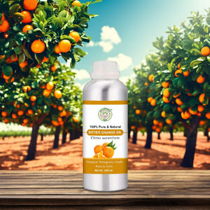 Aceite esencial de naranja amarga pura 100% para aromaterapia y difusores, suministro a granel, aceite de Citrus aurantium de grado terapéutico Natural - Product Image 1