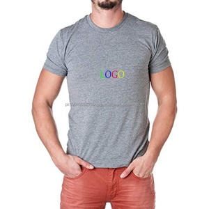 <b>Mens</b> <b>Summer</b> <b>Shirt</b> 50 Polyester 25 Cotton 25 Rayon Blend Tshirts Blank <b>T</b>-<b>Shirts</b> - Product Image 2