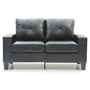 Glorioso mobili Newbury G463A-L Newbury modulare nero divanante per soggiorno - Product Image 1