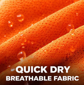 Camisetas Deportivas Personalizadas con Logotipo Frontal, Tejido de Punto, Corte Regular, Secado Rápido, Transpirables, Absorben la Humedad, Manga Corta, para Gimnasio y Fitness para Hombre - Product Image 2