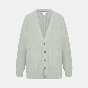Suéter de punto transpirable para hombre, estilo cárdigan, informal, holgado, de grosor estándar, para parejas, ideal para otoño, venta al por mayor. - Product Image 2