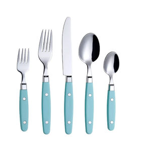 Ensemble de cuillères en acier inoxydable de haute qualité pour la cuisine, avec une poignée confortable pour une utilisation quotidienne à table - Product Image 2