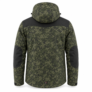 Chaqueta de Caza Digital Impermeable y Anti-UV para Hombre, Marca TERZO SPORTS, Diseño Sólido, para Invierno, con Capucha, 100% Lona, Estilo Táctico - Product Image 2