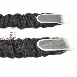 HD Closure 2*6 <b>body</b> <b>wave</b> wholesale natural hair aligned Cuticle silky and soft deep <b>wave</b> none chemical processed hair Extensions - Product Image 3