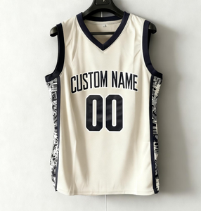 Venta Directa de Fábrica, Jersey de Baloncesto Sublimado Personalizado, Malla Transpirable, Absorbe la Humedad, Antibacteriano, Sin Mangas - Product Image 1