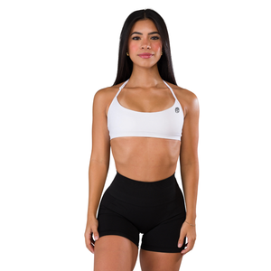 Soutien-gorge de sport sans couture pour femme, style halter, léger et confortable, pour yoga, fitness, entraînement, extensible, athleisure, vêtements de sport OEM - Product Image 1