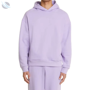 New 100% Cotton Solid Winter Warm <b>Fleece</b> Hoodies Custom <b>Men</b> <b>Thick</b> Pullover Unisex Sweatshirts Embroidery Patch Tosimbo Quick Dry - Product Image 6