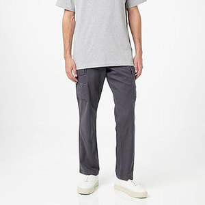 กางเกงคาร์โก้ริ๊กบี้ทรงตรงสำหรับผู้ชาย กางเกงทำงานกลางแจ้งแบบมีกระเป๋าหลายช่องที่สวมใส่สบายและทนทาน พร้อมทรงพอดีตัวและขาตรง - Product Image 3