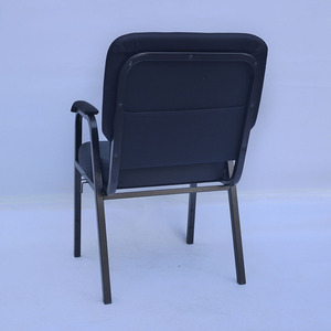 Silla de auditorio de metal con brazos para iglesia, santuario, capilla, salón, comedor y escuela, sillas de asiento de santuario apilables - Product Image 2