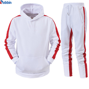 Conjunto de Sudadera con Capucha y Pantalones Largos Bordados de Algodón para Hombre, de Alta Calidad, Transpirable, de Secado Rápido, Estilo Urbano, de Última Tendencia - Product Image 6