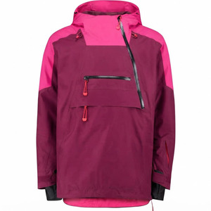 Chaqueta Anorak para Esquí y Snowboard para Hombre, Impermeable, Cortavientos, Aislada, con Capucha, Cierre de Cremallera, Poliéster/Nailon Estampado - Product Image 1