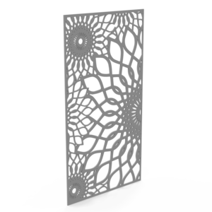 Customized Decorative CNC Laser Cut Metal Privacy Screen Botanical Leaf Pattern <b>Room</b> <b>Divider</b> Panel Durable <b>Modern</b> Interior - Product Image 4