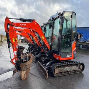 Nouvelle pelle sur chenilles Kubota U27-4 en stock, poids opérationnel de 8 tonnes, accessoires de 1 à 5 tonnes inclus, construction - Product Image 2