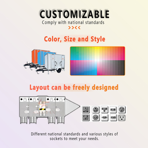 Trung Quốc Chứng Nhận Vip Di Động Sang Trọng <span class=keywords><strong>Container</strong></span> Hiện Đại 2 Gian Hàng Ngoài Trời Nhà Vệ Sinh Nhà Vệ Sinh Di Động Nhà Vệ Sinh Trailer Cho Bán - Product Image 4