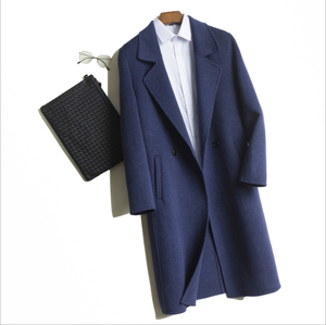 New Best Edition High Impact <b>Man</b> Long Coat Customized Solid Color Street Fashion New Style <b>Man</b> Long Coat - Product Image 4