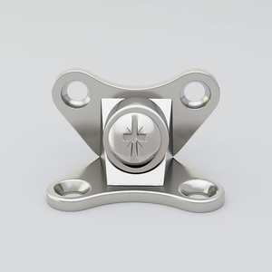 Support d'angle papillon amovible à angle droit pour armoire, connecteur de meuble en alliage de zinc épaissi, facile à fixer - Product Image 1