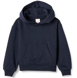 Sweat à capuche pour enfants en molleton avec impression de logo personnalisé, style streetwear, haute qualité, épaules tombantes, coupe ample, pour filles - Product Image 2