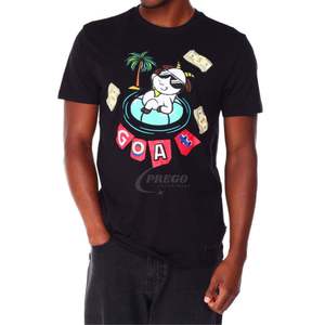 Camiseta Unisex con Logotipo Bordado, Algodón, Talla Grande, Personalizada - Product Image 1