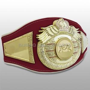 Ceinture de championnat avec logo personnalisé, plaques en laiton alliage 3 mm, ceinture de titre pour la lutte et la boxe - Product Image 1