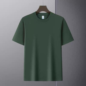 เสื้อยืดแขนสั้นผู้ชายไซส์ใหญ่ ผ้าฝ้าย 100% รับสกรีนโลโก้ มีสินค้าพร้อมส่ง - Product Image 2
