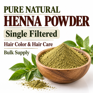 Poudre de Henné Naturel Pur Standard en Vrac pour Teinture Capillaire, Conditionnante, Filtrée, Fournisseur Grossiste, Fabricant, Exportateur Inde - Product Image 1