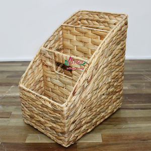 Artex Dong Thap Factory Handicraft <b>Magazine</b> Rack Seagrass Water Hyacinth Crafts <b>Storage</b> Racks And Shelves - Product Image 5