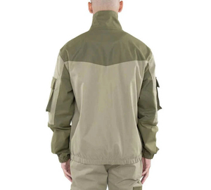 Custom Casual Solid Men's Tracksuit Windbreaker Cotton Sport <b>Jacket</b> Zip-Up Pants Windproof <b>Workout</b> - Product Image 4