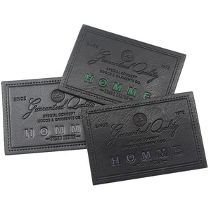 Custom Logo Embossed Silicone <b>Patches</b> 3D Raised Badge Apparel Decoration OEM Supplier - Product Image 6