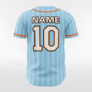 Maillot de baseball respirant style vintage, sublimé, design personnalisé, entièrement boutonné, tenue d'équipe pour la mode sportive rétro 2026 - Product Image 3