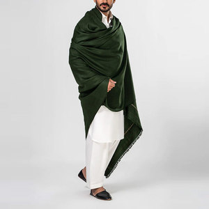 Men Elegant Soft <b>Shawl</b> Warm Winter Accessory Comfortable Woven Fabric Classic Traditional Style Mens Wear - Product Image 2