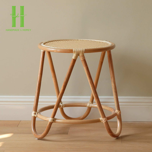High Quality Eco-friendly Modern Stainless Steel Handmade <b>Dressing</b> <b>Table</b> Flip-Top Mirror Rattan Furniture Bedroom Apartment OEM - Product Image 5
