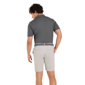 Polo homme gris foncé à manches courtes, col classique, logo personnalisé, fabricant OEM, vente en gros, vêtements de sport pour le golf et le tennis, qualité supérieure - Product Image 3