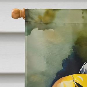 Águila gran porche manga poste decorativo patio Banner ilustraciones pared colgante Multicolor poliéster casa bandera tamaño de la casa - Product Image 3