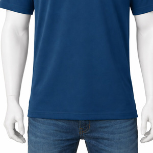 Polo de Hombre de Alta Calidad, 100% Algodón Jersey, Transpirable, de Secado Rápido, Manga Corta, Color Sólido, Corte Regular, Casual - Product Image 3