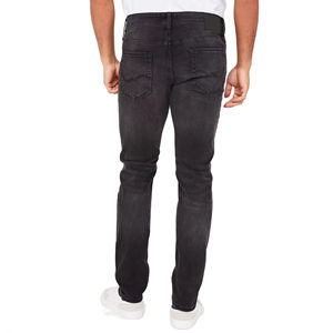 Pantalon large décontracté en jean délavé style vintage plissé pour homme – Streetwear Hip Hop Oversize - Product Image 2