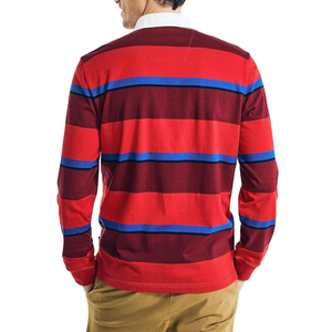 Wholesale 100% Cotton Full Sleeve Men's Plain Polo <b>T</b> <b>Shirt</b> With Custom made <b>Collar</b> and Design Golf Polo <b>Shirts</b> - Product Image 2
