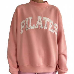 Women's Custom Logo Autumn Casual 100% Cotton Eco-Friendly Pullover Hoodie with <b>Stand</b> Collar and Front/<b>Back</b> Printed Logo - Product Image 2