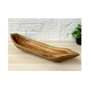 Acacia Wood Dough Serving Bowl High Quality Hot Trend Handmade Christmas <b>Decorate</b> <b>Item</b> Wood Dough Bowl - Product Image 6