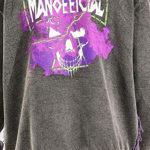 Fabricante de Conjuntos Deportivos con Efecto Desgastado al Ácido, Sudadera con Capucha y Pantalones Deportivos para Suministro al por Mayor de Moda - Product Image 4