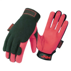 Gants de sécurité en cuir de chèvre pour travaux légers industriels, assemblage et construction, protection des mains pour travaux industriels - Product Image 2