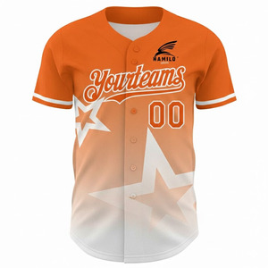 Maillot de baseball respirant 100 % polyester personnalisé avec logo, ensemble uniforme de sport pour adultes, le plus vendu - Product Image 3