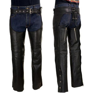 Samroz Sports - Pantalones de Motociclista de Cuero Clásico Personalizados para Hombre, Diseño para Todas las Estaciones, Fusión sin Costuras, Personalizados - Product Image 1