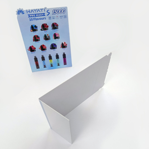 Modern PVC Counter-top Advertising Display <b>Card</b> Retail Promotion Sign for Supermarket Commercial Marketing Display - Product Image 2