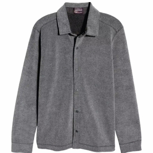 Latest Design Men's Autumn <b>Winter</b> Wear High Street Style Eco-Friendly Loose Casual Coach Coat Is Available For Sale - Product Image 4